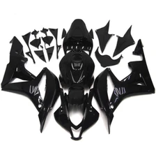 Black Fairings For Honda 2007 2008 CBR600RR F5 07 08 Injection Plastics Bodywork