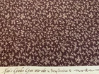 MODA Fabrics KATE'S GARDEN Civil War Repro 1830-60 BETSY CHUTCHIAN Brown FQ