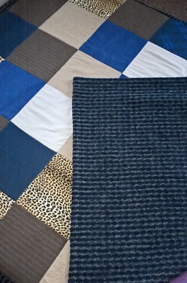  NEU Patchwork Designer Tagesdecke 150/220, handmade, Überwurf, Kuscheldecke
