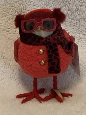 Target Christmas Bird 2023 RUBY Fabric Bird New With Tags