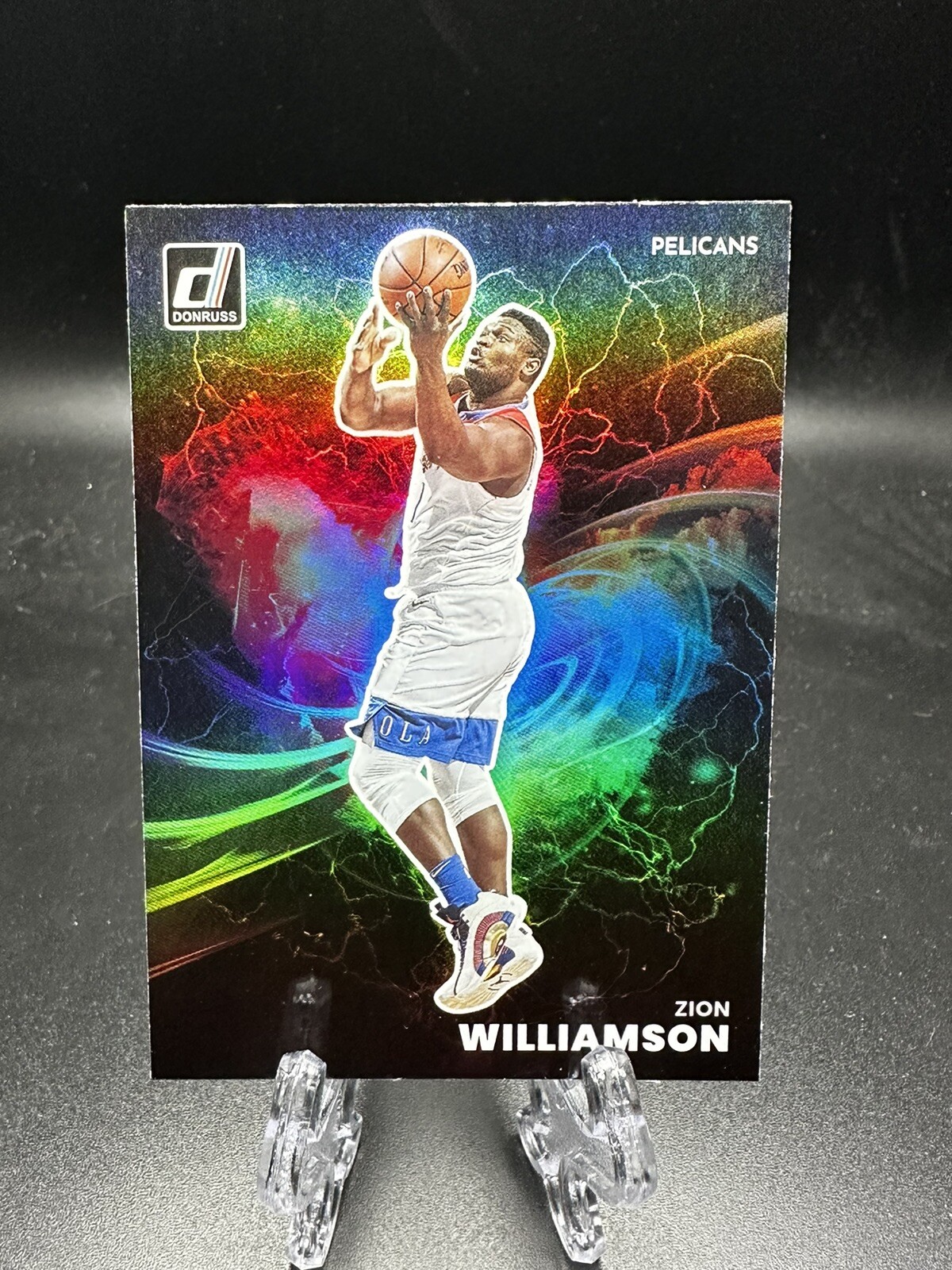 2022-23 Panini Donruss NBA Night Moves Zion Williamson Pelicans Case Hit SSP #24