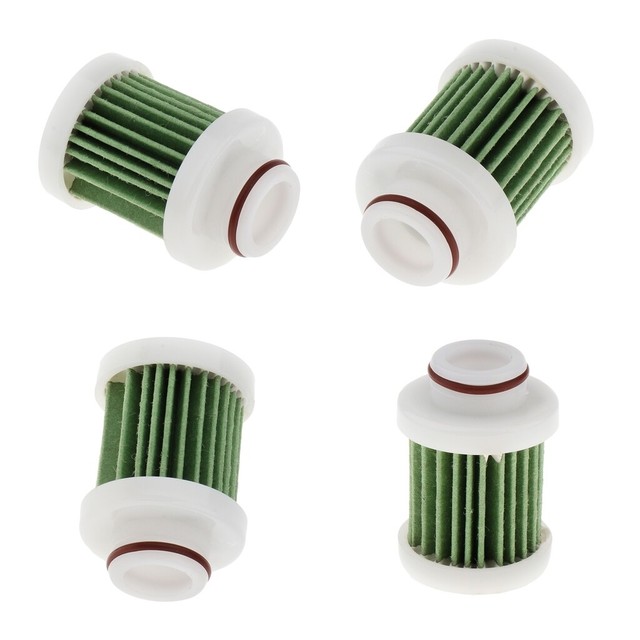 4Pcs New Boat Motor Fuel Filter For Suzuki Outboard DF100 DF115 DF200A