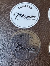 Takamine Clear Background Sticker READ DESCRIPTION