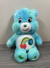 Care Bears Love The Earth Blue Plush Bear Care Bear 13" Plush Size 2021 Heart