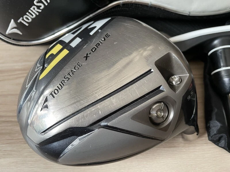 T1605/ BRIDGESTONE TOURSTAGE X-DRIVE GR 9.5* Driver Head Only