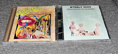 Steely Dan 2 CD Lot Can't Buy a Thrill, Countdown To Ecstasy
