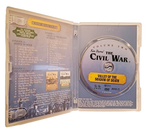 Ken Burns' The Civil War Volumes 1-3 DVD Documentary 3 Disc Set PAL Region 4 - Foto 9 di 10