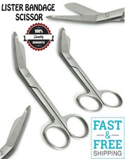 Lister Bandage Scissors First Aid Scissors Medical EMT Nurse Surgical S.Steel