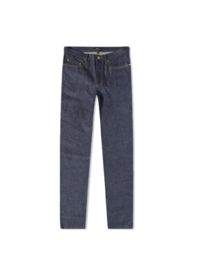 A.P.C. New Standard Jeans in Raw Indigo Denim - size 34