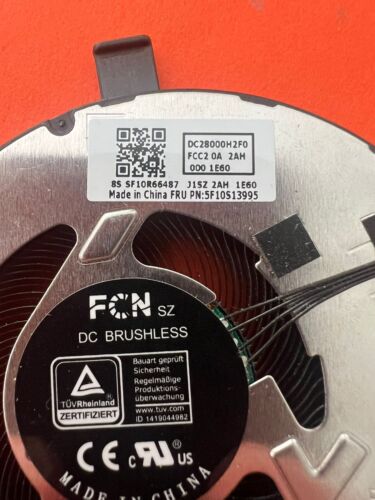 5F10S13995 DC28000H2F0 Lenovo Cooling Fan YOGA 9 14IAP7 HH - Afbeelding 3 van 3