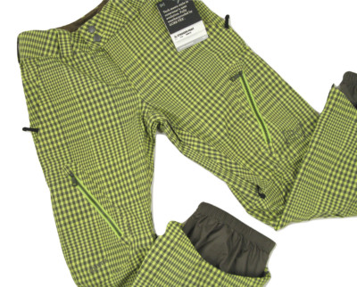 NEW! $370 Burton Mens AK 2L Stagger Snowboard Pants!  XS  *Radiator Gingham*