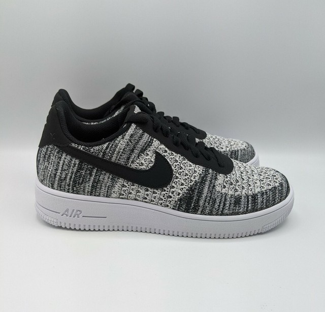 air force 1 flyknit all black