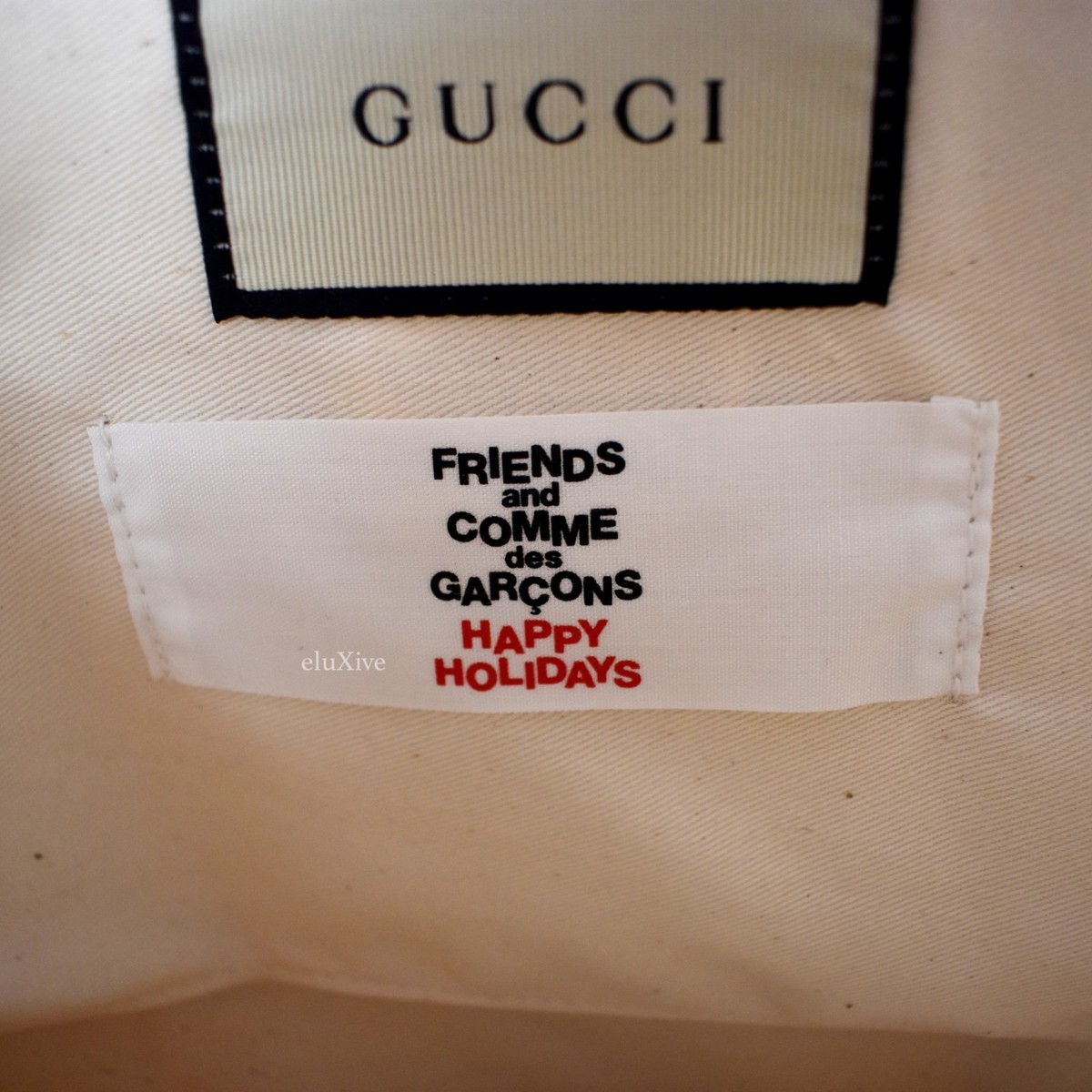 NWT Comme des Garcons x GUCCI Friends & CDG Paper Plastic NWT Comme des Garcons x GUCCI Friends & CDG Paper Plastic