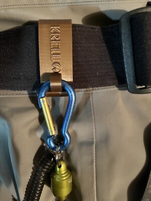 Fly fishing Wader Belt Clip Krell Technology