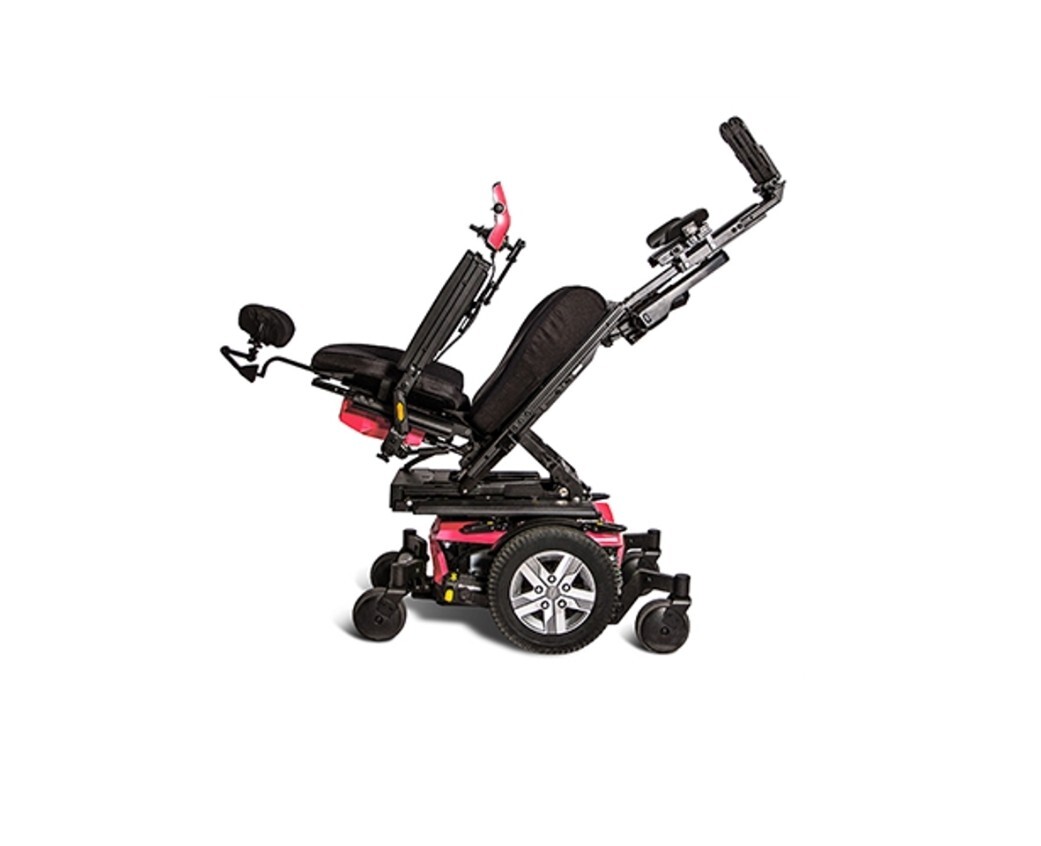 New iLevel Quantum Q6 Edge 3 Stretto Power Wheelchair (Red/Black) | eBay