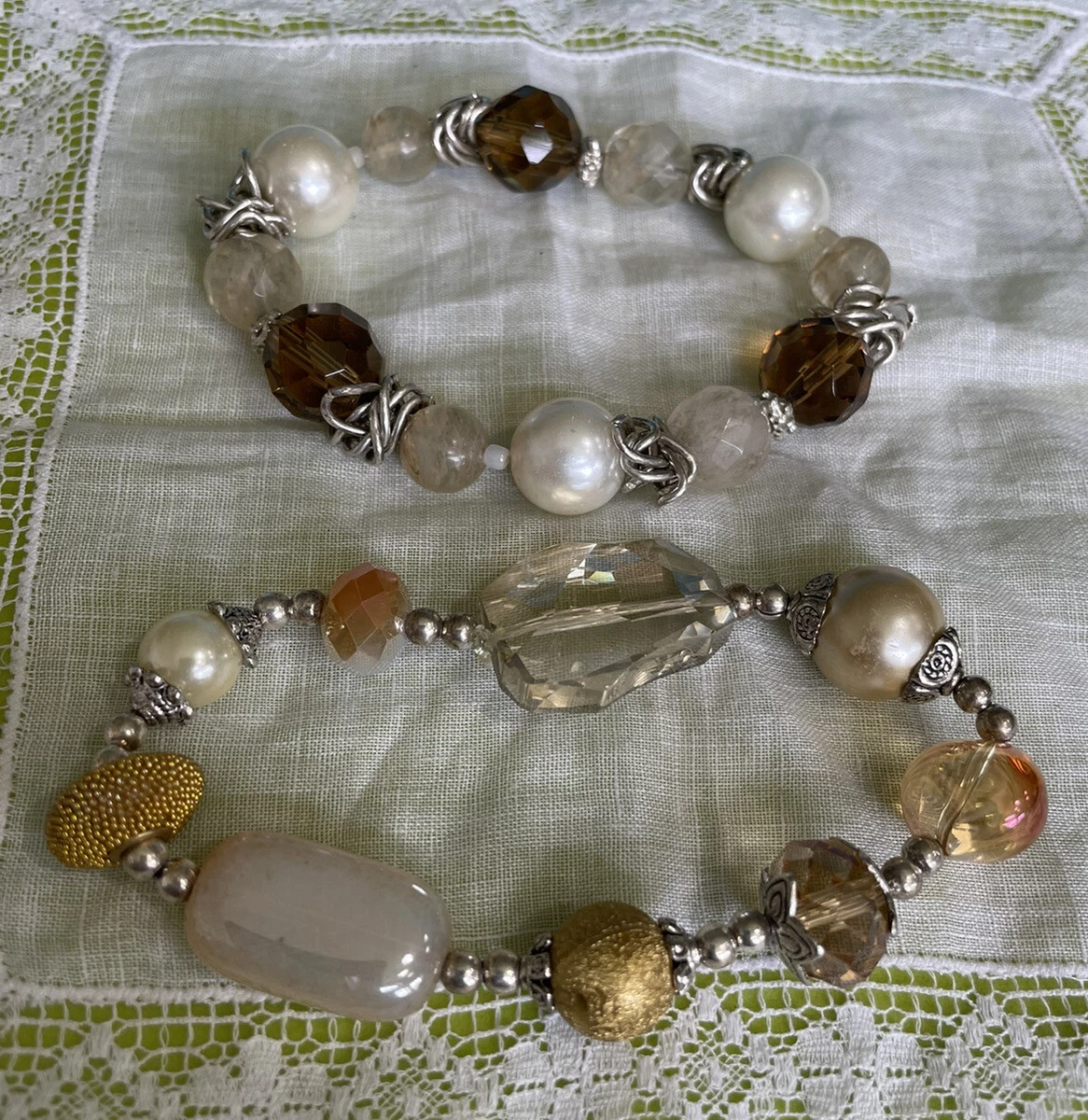 Crafting Bead Bracelets Jewelry Making Beads CRF7-5