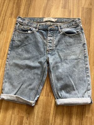 Men's Topman Skinny Denim Shorts W30” Nearly New ❤️ - Main Image
