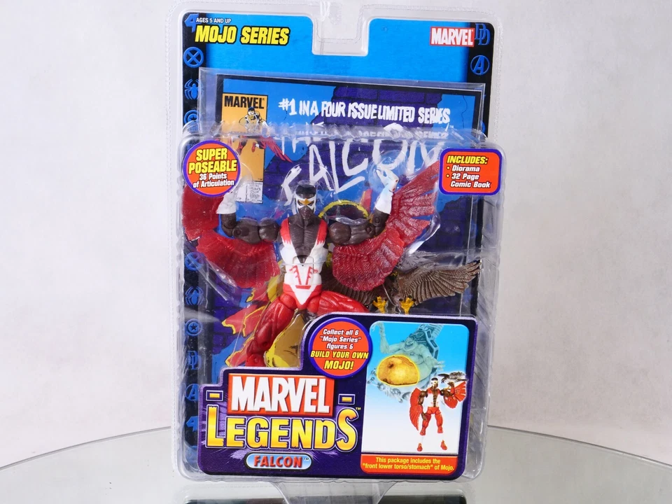 Toy biz - Marvel Legends - Falcon - Mojo Serie - en Caja Nunca Abierta - Imagen 2 de 4