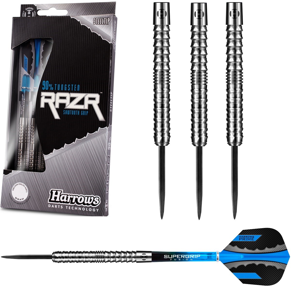 Harrows Pulse Darts, 90% Tungsten Steel Tip Darts Set, Includes - View #5