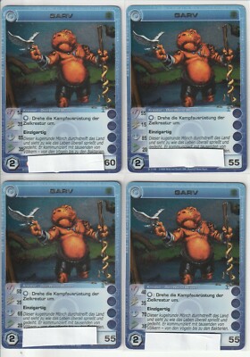  4 X CHAOTIC - FOIL - ZENITH OF THE HIVE - GARV - RARE 2/100 GERMAN - 2