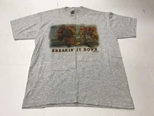 Jerzees - Breakin' It Down - Short Sleeve Tee - Gray - Men's Size Large