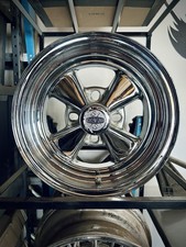 Rare 13 Cragar Wheel 13x5.5 Chevy Corvair Ford Falcon Uni Lug 4 Bolt Pattern Rare 13 Cragar Wheel 13x5.5 Chevy Corvair Ford Falcon Uni Lug 4 Bolt Pattern
