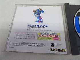 Rockman CAPCOM 3 Sega Saturn Game Japanese Card Inserted