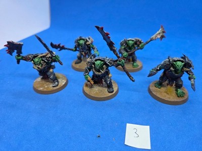 Warhammer Age of Sigmar Orruk Ironjawz Brutes WELL PAINTED