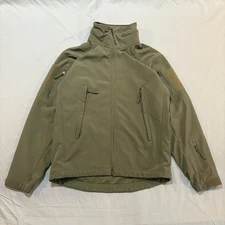 Tab Gear Hunting Tactical Jacket Men’s Sz L Green Utility Shooting