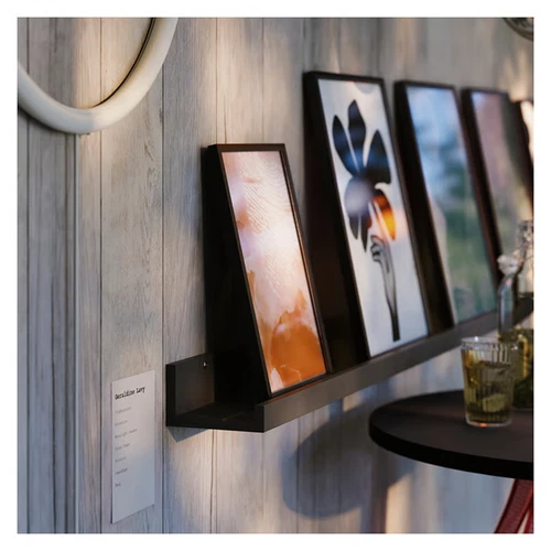 IKEA MOSSLANDA 55cm Picture Ledge Shelf Wall Floating Photo Frame Display - Picture 14 of 23