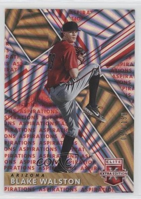 2019 Panini Elite Extra Edition Aspirations Red 52/150 Blake Walston #26 s3g
