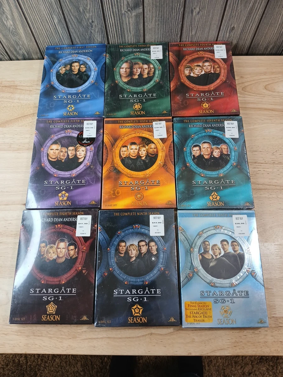 Stargate SG 1 Complete Series DVDs & Blu-ray Discs for sale | eBay