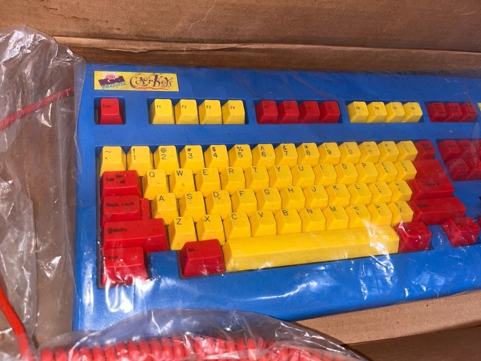 Kid Tronic Color keys vintage keyboard no mouse - Image 3 of 4