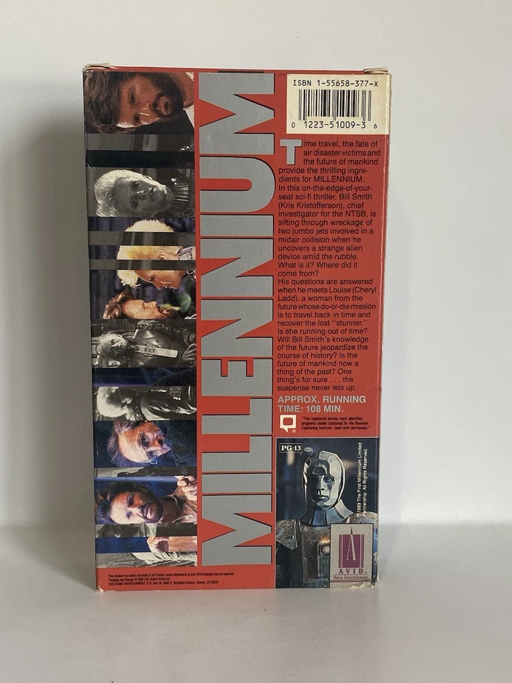 Millennium (VHS, 1989) AVID Home Entertainment - Image 3 of 4