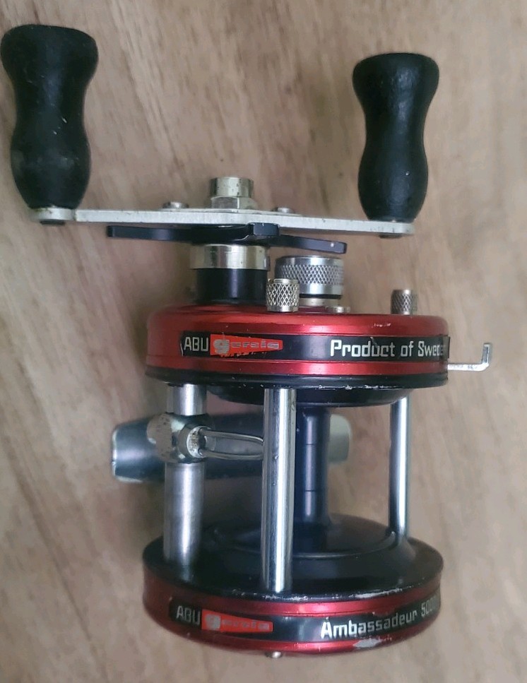 Abu Garcia Ambassadeur 5000 Fishing Reel Hi Speed Sweden for sale