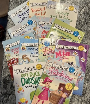 Lot of 12   i Can Read   (5) My First (7) Beginning 1
