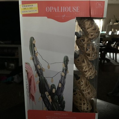 OPALHOUSE 1 set of 10 Count String Lights, NIB