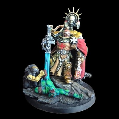 Black Templars High Marshal Helbrecht Pro Painted