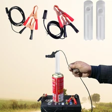 Universal Fuel Injector Flush Cleaner Adapter DIY Kit Car Nozzle Cleaning Tool