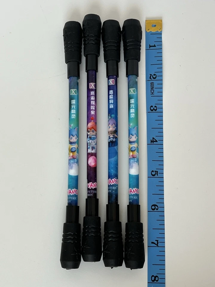 Pluma giratoria Vance Future Boy anime dedo rodante pluma giratoria Destress Foto 4 de 4