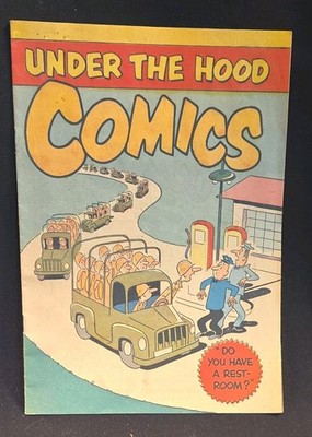 Under the Hood Comics ''Do You Have a Rest-Room?'' Golden Age Popeye