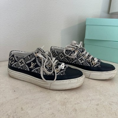 Louis Vuitton Since 1854 Jacquard Monogram Sneakers Size 37