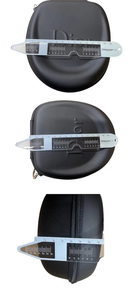 Genuine Christian Dior Eyewear/Accessories Designer Large Black Zipper Case - Image 4 of 4