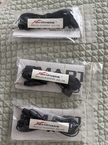 SMARTHOME 8170S STICK-ON EMITTER, INFRARED USED Quantity 6