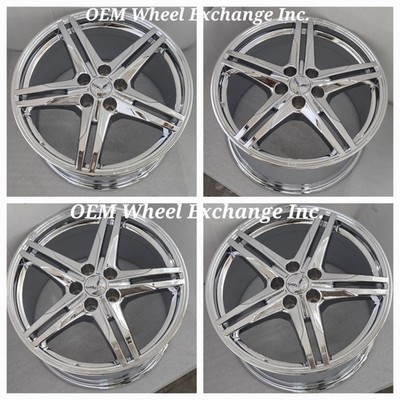Factory 2026 Corvette C8 OEM Stingray Chrome 20'' 19'' Wheels Rims ($2185-obo)