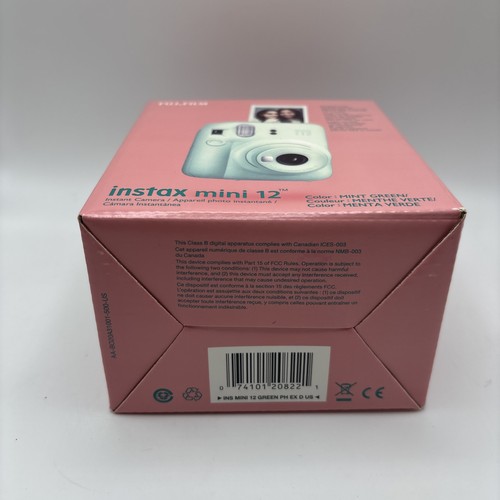 Fujifilm Instax Mini 12 Bundle - mintgrüne Kamera + 50 Filme + Hülle + Album - Bild 5 von 10