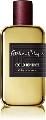 ATELIER Gold Leather Pure Perfume Cologne Absolue Spray Women Men 3.3oz 100m NeW