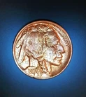 1913 Type 2 Buffalo nickel 5 cents Uncirculated w/ beautiful toning! - see pics