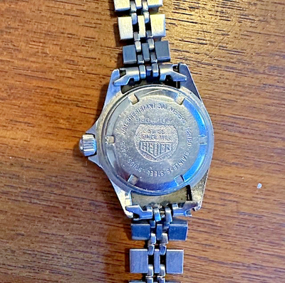 RARE Ladies 28mm Heuer (Pre-Tag) 980.108 Professional 1000  display picture 1
