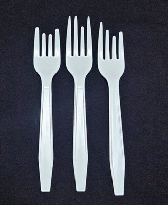 Factory Malfunction Mess Up Plastic Forks (NOT BROKEN) Awesome-One of a Kind!!!!